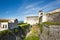 Citadel of Besancon in France against blue sky