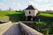 Citadel medieval bridge entrance ancient in Blaye town france