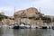 Citadel and port of Bonifacio Corsica