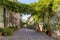 Cite des figuiers: One of the romantic courtyards in the East of Paris, France. These bucolic, unusual and hidden spots are deligh