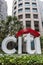 Citi sign in front of Citigroup Center Building in Paulista Avenue