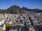 Cities with special architectures. Copacabana Beach, Rio de Janeiro Brazil