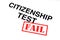 Citizenship Test Fail