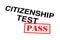 Citizenship Test Pass