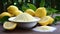 Citric acid powder. Raw materials for the cosmetics and food industries