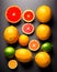 Citrus fruit selection