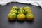 Citrus Fruits Green Tangerines Of Korea