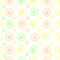 Citrus lemon lime vector seamless pattern on white