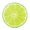 Citrus lime fruit half