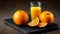 Citrus Refreshment. Generative  AI