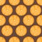 Citrus seamless background, fashionable, simple vector brown chocolate background, fresh summer vitamin, cinnamon