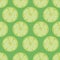 Citrus seamless background green, fashionable, simple vector lime background, fresh summer vitamin