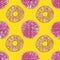 Citrus seamless pattern. Tropical background