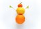 Citrus snow man. Citrus fruits contain vitamin C.