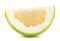 citrus sweetie isolated on the white background. Clipping path