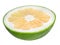 Citrus Sweetie or Pomelit, oroblanco isolated on white