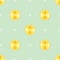 Citrus wallpaper. lemon seamless pattern. Vector background with lemon slices