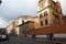 Citta del Vaticano Italia and the Porta Sant Anna - St. Annes Gate on Via di Porta Angelica in Rome, Italy