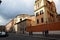 Citta del Vaticano Italia and the Porta Sant Anna - St. Annes Gate on Via di Porta Angelica in Rome, Italy