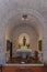 Citta di San Marino, San Marino, September 2, 2021: Interior of Chapel of Santa Barabara in San Marino