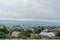 City Alba Iulia from Romania view from Citadel fortress Alba Car