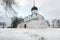 City Alexandrov, Vladimir region. Monastery Alexander Sloboda.