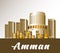 City of Amman Jordan Famous Buildings