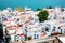 City architecture by the sea, Ibiza, Spain