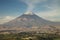 City of Arequipa, Peru with its iconic volcano Misti