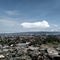 City behind The Rock of Wolio Palace - Buton Island Indonesia