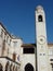 The city bell tower in Dubrovnik