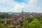 City of Bern skyline with nice beautiful sky in Bern, Switzerland. Europe.