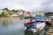 The city of Betanzos on river Mandeo in Galicia