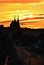 City of Brno, Czech Republic. Petrov - St. Peters and Paul church in sunset - sunrise.