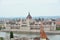 City of Budapest panorama from Fisherman`s Bastion