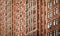 City building facade with pattern windows