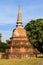 City building remain, Buddha statue remain of Wat Phra Sri Sanphet Temple in Ayutthaya, Thailand (Phra Nakhon Si Ayutthaya&#x