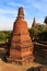 City building remain, Buddha statue remain of Wat Phra Sri Sanphet Temple in Ayutthaya, Thailand (Phra Nakhon Si Ayutthaya&#x