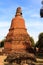 City building remain, Buddha statue remain of Wat Phra Sri Sanphet Temple in Ayutthaya, Thailand (Phra Nakhon Si Ayutthaya&#x