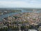 City center of Dordrecht, Dordt, South Holland, The Netherlands skyline along the Oude Maas river canal. Grote Kerk and