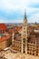 City centre of Munich, Marienplatz, New Town Hall