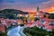 City of Cesky Krumlov.