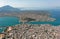 City of Chalkis, Greece, aerial view