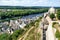 The city of Chinon seen from the Royal City