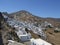 City of Chora on hilly Serifos island