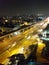 City Cityscape illuminated Tree Road water motion street light light trail car