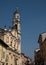 City of Crema - historic center with church Chiesa Santissima TrinitÃ  Lombardy north italy