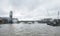 City Cruises ferry passes under Blackfriars Bridge on the Thames