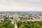 City Czestochowa view from the church tower at Jasna Gora Monastery (Jasna Gora).