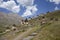 `City of the Dead` or Dargavssky crypt burial ground. Dargavs. North Ossetia. Russia